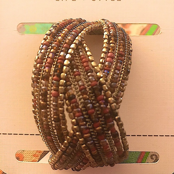 Sonoma Multi-Colored Beaded Bracelet - Picture 2 of 4